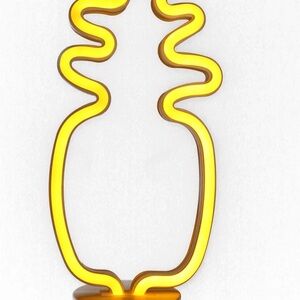 Target Yellow Pineapple Neon Light
